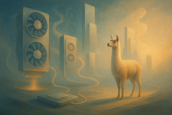 Inference performance of Llama 3.1 8B using vLLM across various GPUs and CPUs