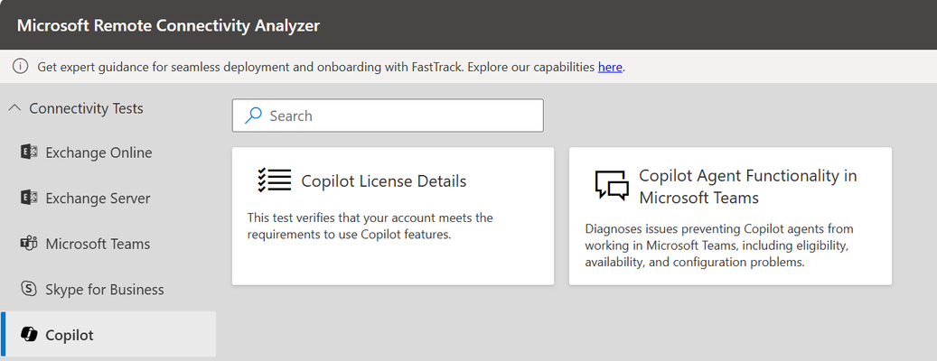 New Diagnostic: Copilot Agent Functionality in Microsoft Teams.