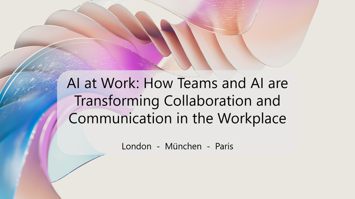 AI at Work: How Teams and AI are Transforming Collaboration and Communication in the Workplace