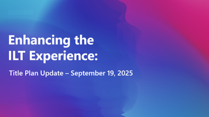 Title Plan Update – September 19, 2025