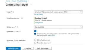 Now in public preview: Ephemeral OS disk support on Azure Virtual Desktop