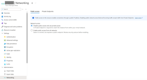 Introducing the PublicNetworkAccess property to Azure Managed Redis