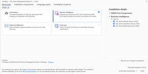SQL Server Management Studio 22 (GA) supporting SQL Server Integration Services (SSIS)