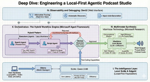 Engineering a Local-First Agentic Podcast Studio: A Deep Dive into Multi-Agent Orchestration
