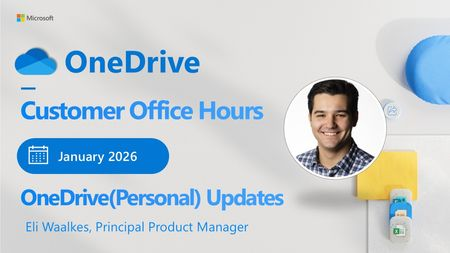 OneDrive Office Hours | January 2026