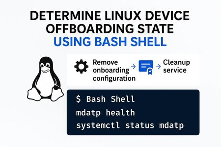 Determine Defender for Endpoint offboarding state for Linux devices