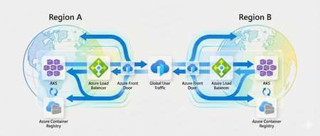Reference Architecture for Highly Available Multi-Region Azure Kubernetes Service (AKS)