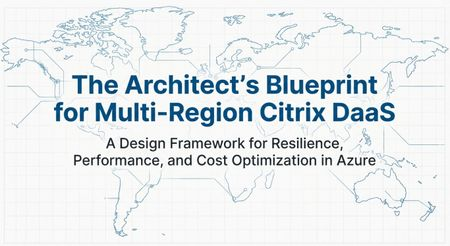 Proactive Resiliency in Azure for Specialized Workload i.e. Citrix VDI on Azure Design Framework.