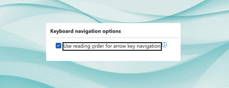 More logical navigation through Word documents for screen readers
