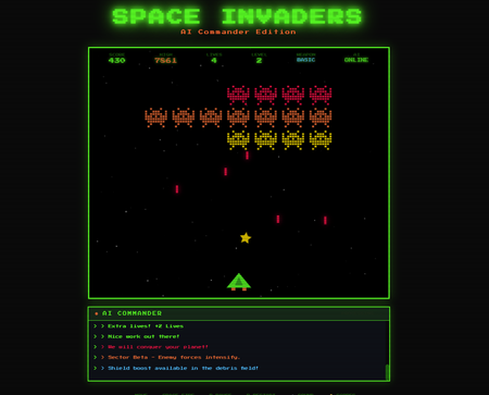 Adding AI Personality to Browser Games