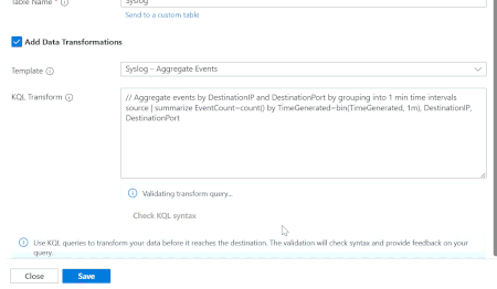 Public Preview: Azure Monitor pipeline transformations