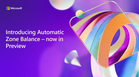 Public Preview: Automatic zone balance for Virtual Machine Scale Sets