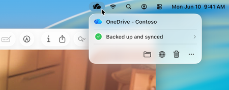 OneDrive on Mac gets Liquid Glass with an All-New Activity Center