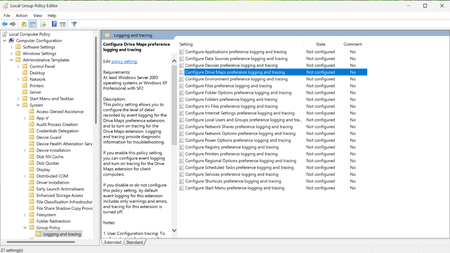 What’s New in Windows Group Policy Preferences Debug Logging