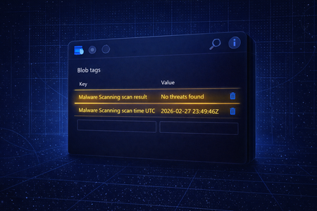 Malware scan results now in blob tags (ADLS Gen2 HNS | Public Preview)