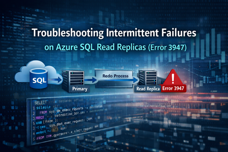 Troubleshooting Intermittent Query Failures on Azure SQL DB Read Replicas (Error 3947)
