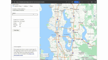 Announcing the General Availability of the Azure Maps Geocode Autocomplete API