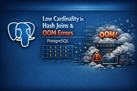 Understanding Hash Join Memory Usage and OOM Risks in PostgreSQL
