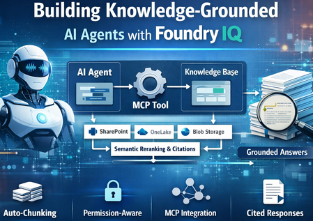 Foundry IQ를 사용하여 지식 기반 AI 에이전트 구축
