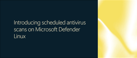 Microsoft Defender Linux의 예약된 바이러스 검사 기능 소개