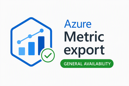 Azure Monitor 메트릭스 내보내기 기능, 정식 출시