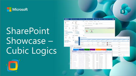 Microsoft 365용 비즈니스 애플리케이션 – Cubic Logics – SharePoint 파트너 쇼케이스
