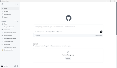 GitHub Copilot 앱 ‘Canvas’는 런타임입니다