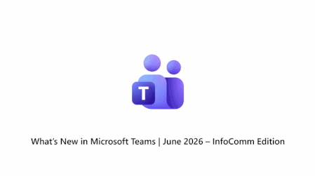 Microsoft Teams의 새로운 기능 | 2026년 6월 – InfoComm 에디션