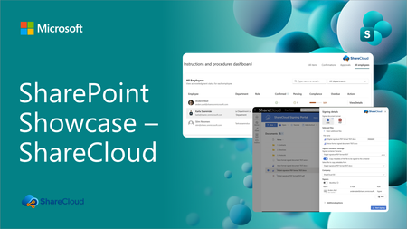 Microsoft 365를 활용한 비즈니스 프로세스 간소화 - ShareCloud - SharePoint 파트너 쇼케이스