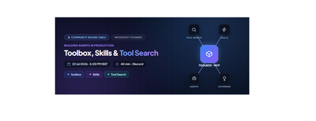 Building Agents in Production with Toolbox, Skills, and Tool Search
