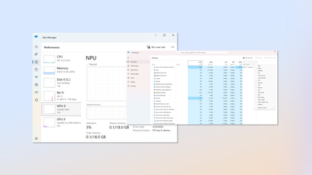 AI 워크로드 현황 파악을 위한 작업 관리자 기능