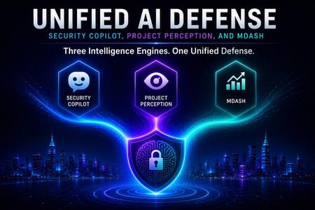 통합 AI 방어 체계: Security Copilot, Project Perception, MDASH