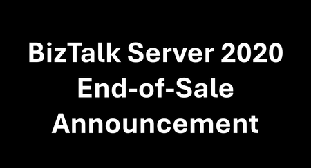 BizTalk Server 2020 판매 종료 공지