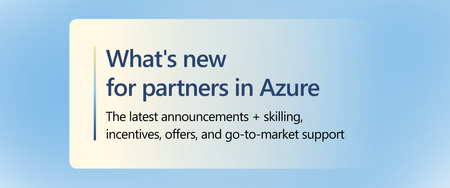 8월 업데이트: Azure 파트너를 위한 새로운 소식