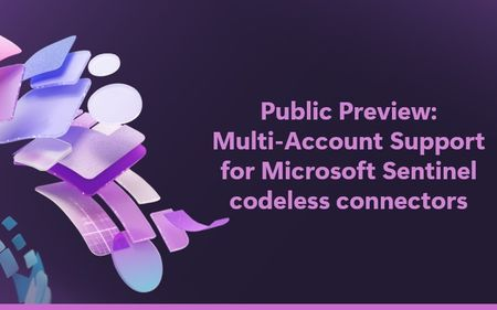 공개 미리 보기: Microsoft Sentinel 코드 없는 커넥터의 다중 계정 지원