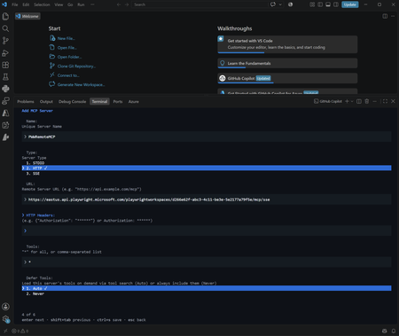 Announcing the Playwright Workspaces Remote MCP Server for Agentic Browser Automation