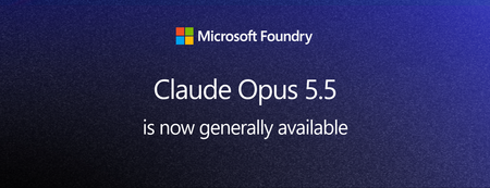 장시간 지속되는 코딩 및 지식 업무에 최적화된 ‘Claude Opus 5.5’가 Microsoft Foundry에 출시됩니다.