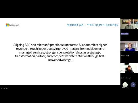 Microsoft SAP Partner Community Call | September 23 Recording Now Available