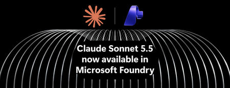 Microsoft Foundry에서 Claude Sonnet 5.5를 이제 이용하실 수 있습니다.