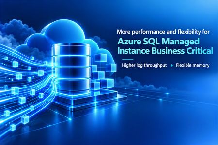 Azure SQL Managed Instance Business Critical의 향상된 성능과 유연성