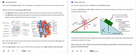 Study and Learn Agent: Now in 50 Languages, images improvements, ready when you open Copilot