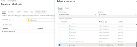 Proactively monitor Azure VPN Gateway tunnel disconnections