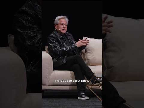 NVIDIA CEO Jensen Huang at the All-In Summit
