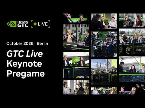 NVIDIA GTC Berlin 2026 | Live Keynote Pregame