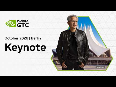 NVIDIA GTC Berlin 2026 Keynote With CEO Jensen Huang