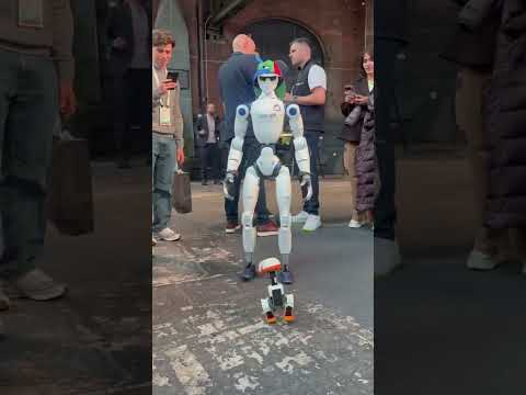 Microducks Took Over GTC Berlin #NVIDIAGTC #Robots #Microducks