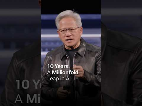 Ten years. A Millionfold Leap in AI.