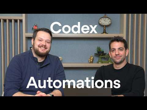 Automate tasks with the Codex app
