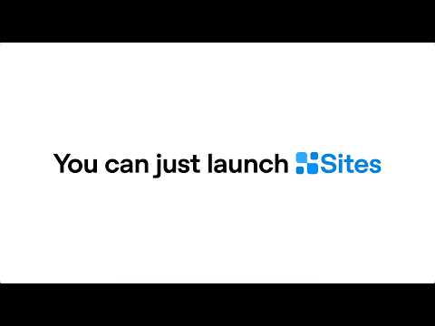 You can just launch Sites | ChatGPT Work