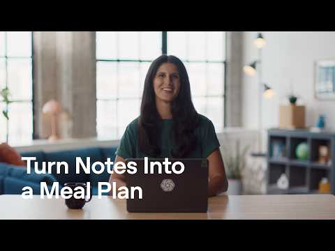 How to Build a Personalized Meal Planner with ChatGPT Work